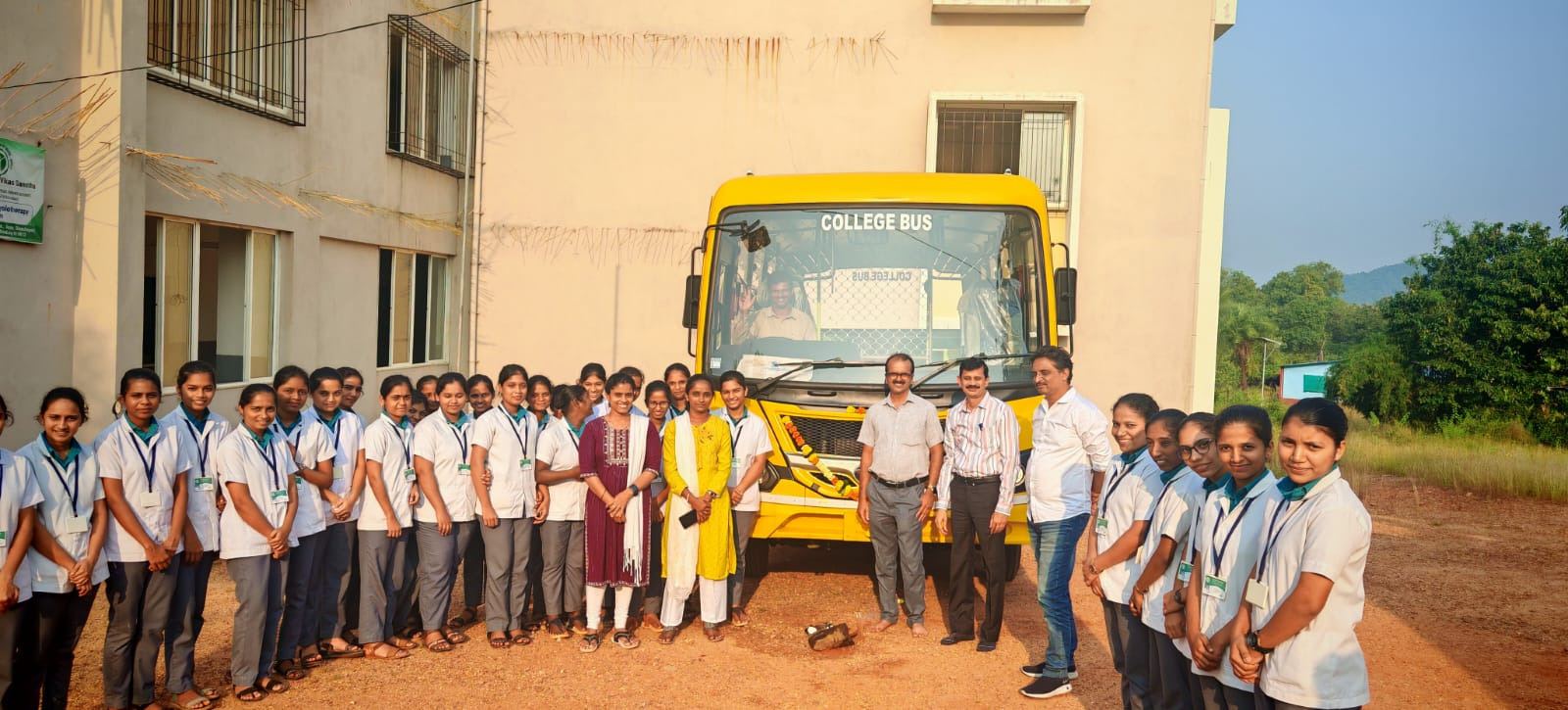 College bus transport